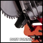 Einhell TC-SM 2131/1 Dual 1800W 210mm Double Bevel Sliding Mitre Saw thumbnail