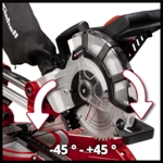 Einhell TC-SM 2131/1 Dual 1800W 210mm Double Bevel Sliding Mitre Saw thumbnail