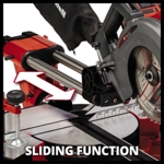 Einhell TE-SM 36/210 Solo PXC 36V (2x18V) 210mm Sliding Mitre Saw, Body Only thumbnail