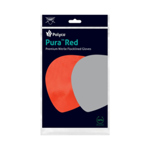 Pura Nitrile Household Gloves Red (Small 7) thumbnail