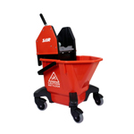 SYR TC20 Kentucky Mop Bucket & Wringer (Red) thumbnail