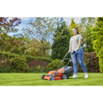 Flymo EasiStore 340R 34cm Electric Lawn Mower (Hand Propelled) thumbnail