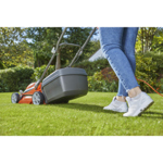 Flymo EasiStore 340R 34cm Electric Lawn Mower (Hand Propelled) thumbnail