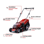 Einhell GE-CM 36/36 Li 36cm 36V Cordless Lawn Mower with Batteries & Chargers thumbnail
