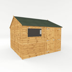 Mercia Premium Shiplap Reverse Apex Wooden Workshop 10 x 10 thumbnail