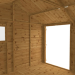 Mercia Premium Shiplap Reverse Apex Wooden Workshop 10 x 10 thumbnail