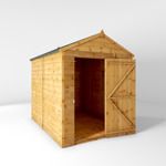 Mercia Shiplap Apex Wooden Shed 8 x 6 - Windowless thumbnail
