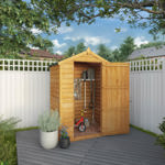 Mercia Overlap Apex Wooden Shed 3 x 4 - Windowless thumbnail
