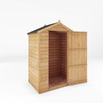 Mercia Overlap Apex Wooden Shed 3 x 4 - Windowless thumbnail