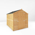 Mercia Overlap Single Door Apex Wooden Shed 8 x 6 - Windowless thumbnail