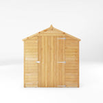 Mercia Overlap Single Door Apex Wooden Shed 8 x 6 - Windowless thumbnail