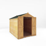 Mercia Overlap Double Door Apex Wooden Shed 8 x 6 - Windowless thumbnail