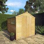 Mercia Overlap Apex Wooden Shed 10 x 6 thumbnail