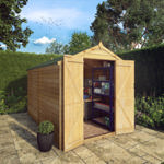 Mercia Overlap Apex Wooden Shed 10 x 6 - Windowless thumbnail