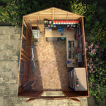 Mercia Overlap Apex Wooden Shed 10 x 8 thumbnail