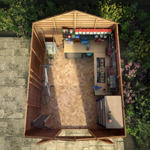 Mercia Overlap Apex Wooden Shed 10 x 8 - Windowless thumbnail