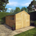Mercia Overlap Apex Wooden Shed 12 x 8 thumbnail