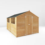 Mercia Overlap Apex Wooden Shed 12 x 8 thumbnail