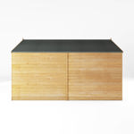 Mercia Overlap Apex Wooden Shed 12 x 8 - Windowless thumbnail
