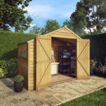 Mercia Overlap Apex Wooden Shed 5 x 10 thumbnail