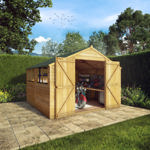 Mercia Overlap Apex Wooden Shed 10 x 10 thumbnail