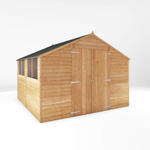 Mercia Overlap Apex Wooden Shed 10 x 10 thumbnail