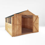 Mercia Overlap Apex Wooden Shed 10 x 10 thumbnail