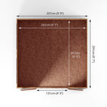Mercia Overlap Apex Wooden Shed 10 x 10 thumbnail