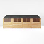 Mercia Overlap Apex Wooden Shed 20 x 10 thumbnail