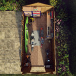 Mercia Overlap Apex Wooden Shed 20 x 10 thumbnail