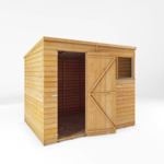 Mercia Overlap Pent Wooden Shed 8 x 6 thumbnail
