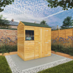 Mercia Overlap Reverse Apex Wooden Shed 6 x 4 thumbnail