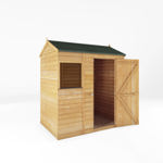 Mercia Overlap Reverse Apex Wooden Shed 6 x 4 thumbnail
