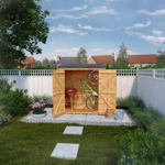 Mercia Shiplap Pent Wooden Shed 6 x 2'' 6 thumbnail