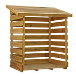 Mercia Pressure Treated Single Log Store 3 x 3 thumbnail