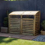 Mercia Pressure Treated Double Bin Store thumbnail