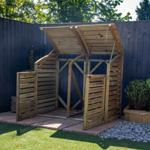 Mercia Pressure Treated Double Bin Store thumbnail