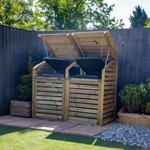 Mercia Pressure Treated Double Bin Store thumbnail