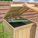 Mercia Premium Pressure Treated Single Bin Store thumbnail