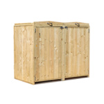 Mercia Premium Pressure Treated Double Bin Store thumbnail