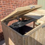 Mercia Premium Pressure Treated Double Bin Store thumbnail