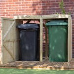 Mercia Premium Pressure Treated Double Bin Store thumbnail