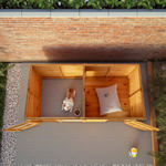 Mercia Berkshire Dog Kennel & Run 8 x 4 thumbnail