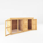 Mercia Berkshire Dog Kennel & Run 8 x 4 thumbnail