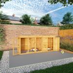 Mercia Berkshire Dog Kennel & Run 10 x 4 thumbnail