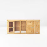 Mercia Berkshire Dog Kennel & Run 10 x 4 thumbnail