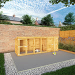 Mercia Berkshire Dog Kennel & Run 12 x 4 thumbnail