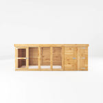 Mercia Berkshire Dog Kennel & Run 12 x 4 thumbnail