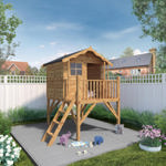 Mercia Poppy Tower Wooden Playhouse thumbnail