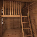 Mercia Snowdrop Double Storey Wooden Playhouse thumbnail
